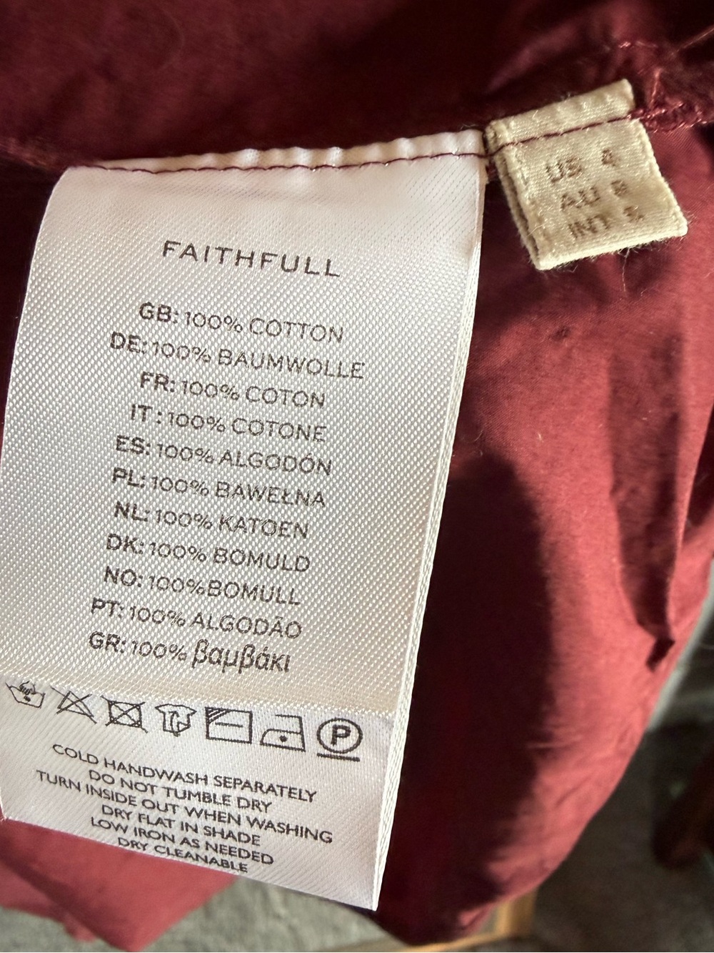 FAITHFULL MARGOT MIDI DRESS - Picture 8 of 8